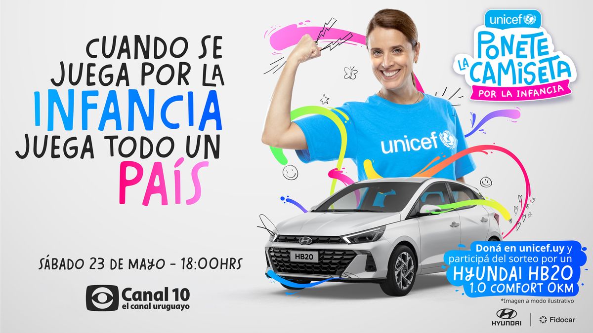 Unicef: Ponete la camiseta por la infancia