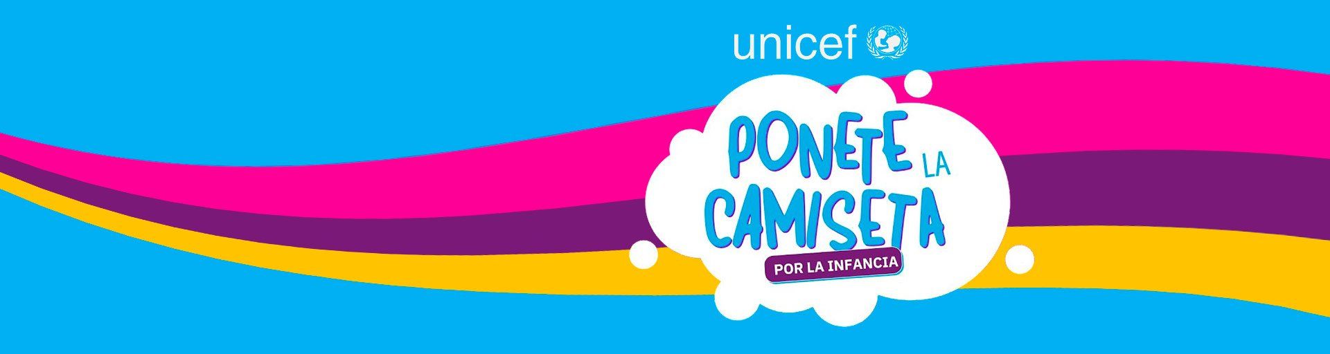 , Unicef: #PoneteLaCamiseta